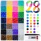 28 Color 3mm Jelly Resin Rhinestones w B7000 Glue for Bedazzling Crafting Flatback Stones Colorful AB Gems Diamonds Bedaazler Kit Charms for Nails Eyes Face Makeup Tumblers Bottles DIY Crafts